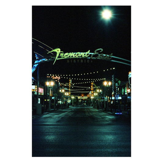 "Freemont Street Edition 1" Limited Edition Colour Film Photo Print By Noah Mcclelland